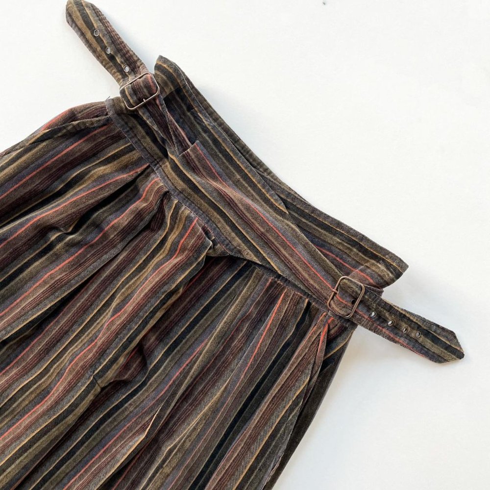 VINTAGE STRIPE SKIRT - Picture 2 of 3
